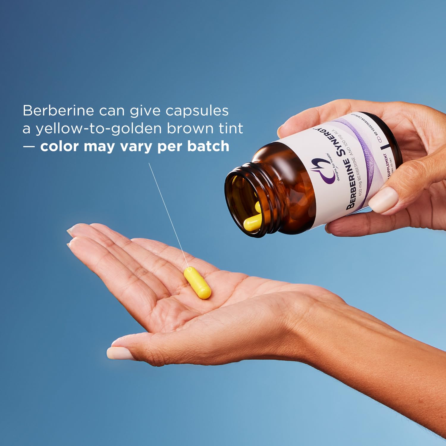 Designs for Health Berberine Synergy - Berberine HCL 400mg + Alpha Lipoic Acid (ALA) for Metabolism, Heart Health + Liver Support - Vegan, Non-GMO Berberine Supplement (60 Capsules) - Image 4