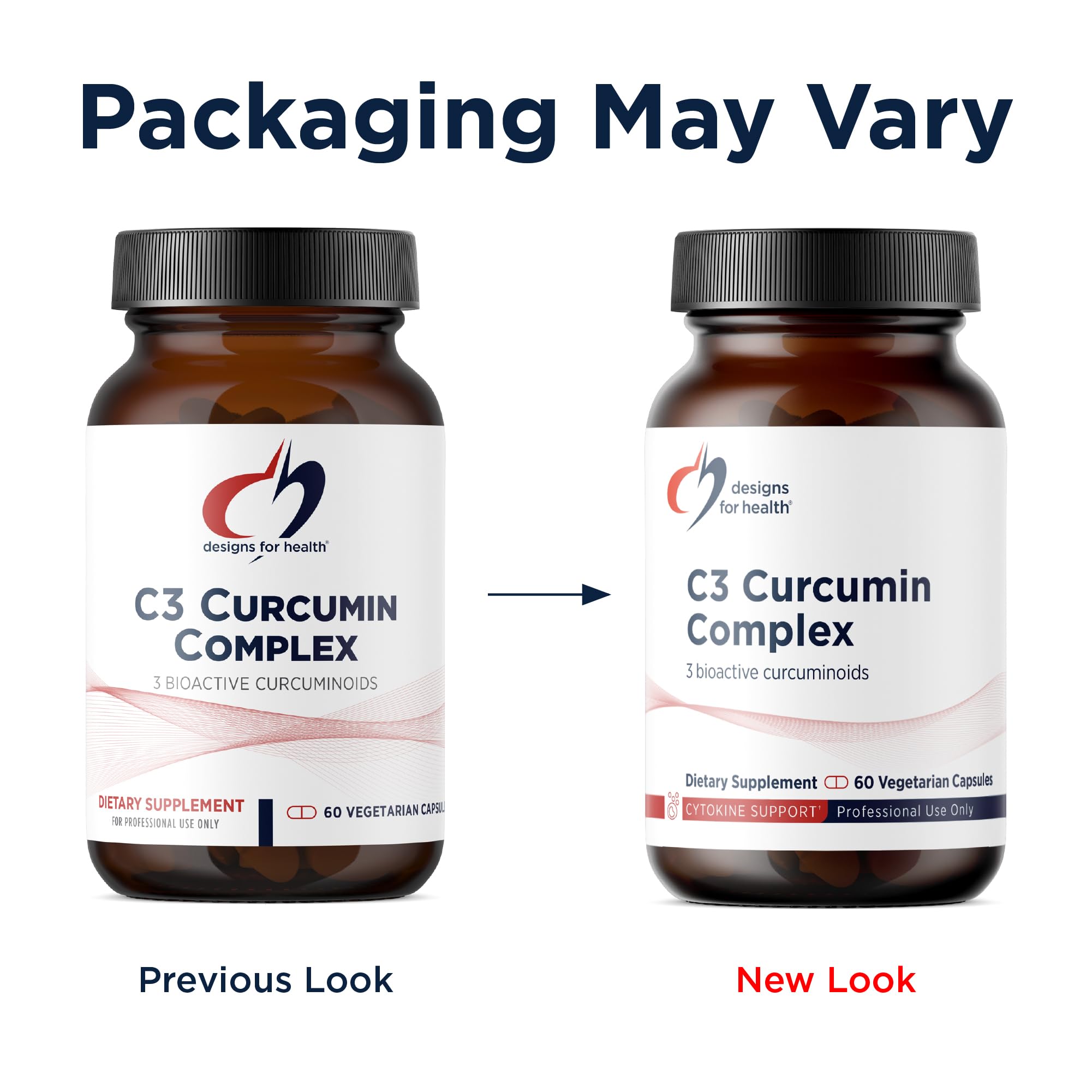 Designs for Health C3 Curcumin Complex - Highly Bioavailable Curcuminoid Turmeric Supplement, 400mg with 3 Bioactive Curcuminoids - Non-GMO, Gluten-Free + Vegetarian (60 Capsules) - Image 4