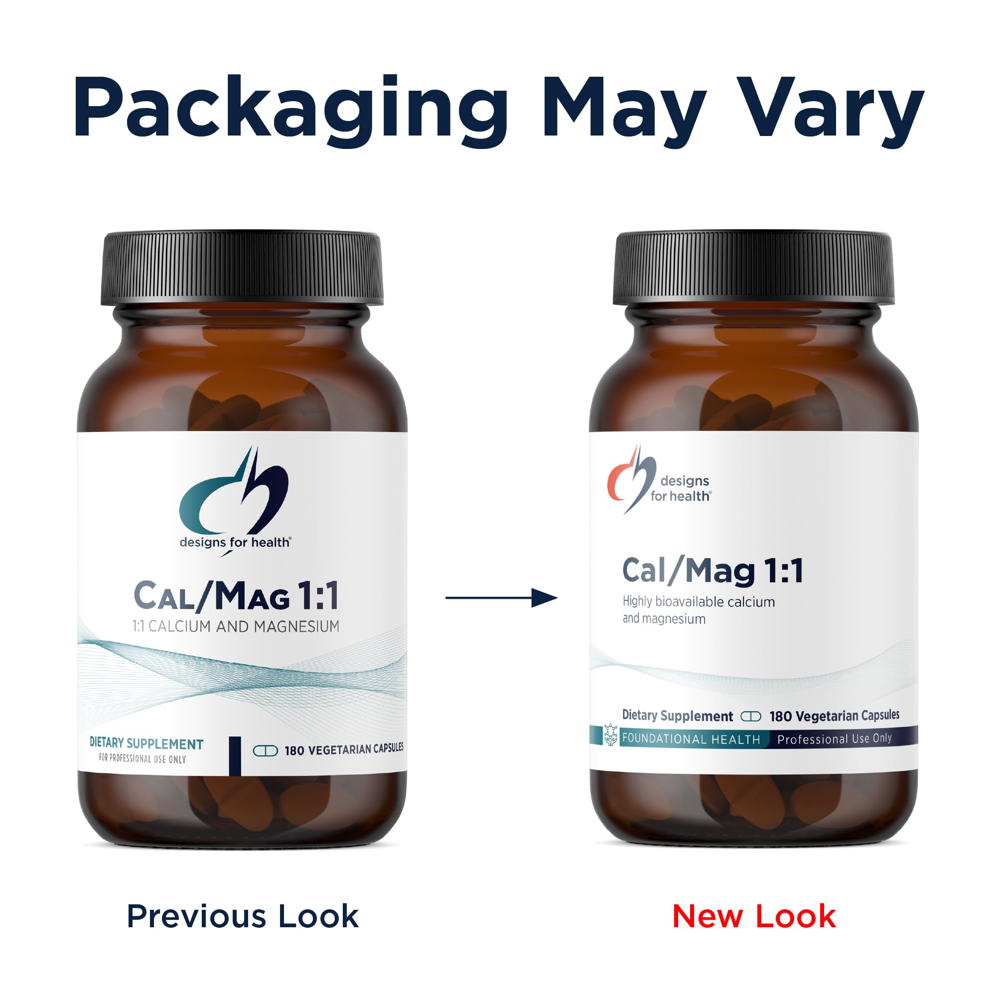 Designs for Health Cal/Mag 1:1-200mg Chelated Magnesium Malate + 200mg Calcium Malate Supplement - Non-GMO, Highly Absorbable Bone Support Nutrients (180 Capsules) - Image 4