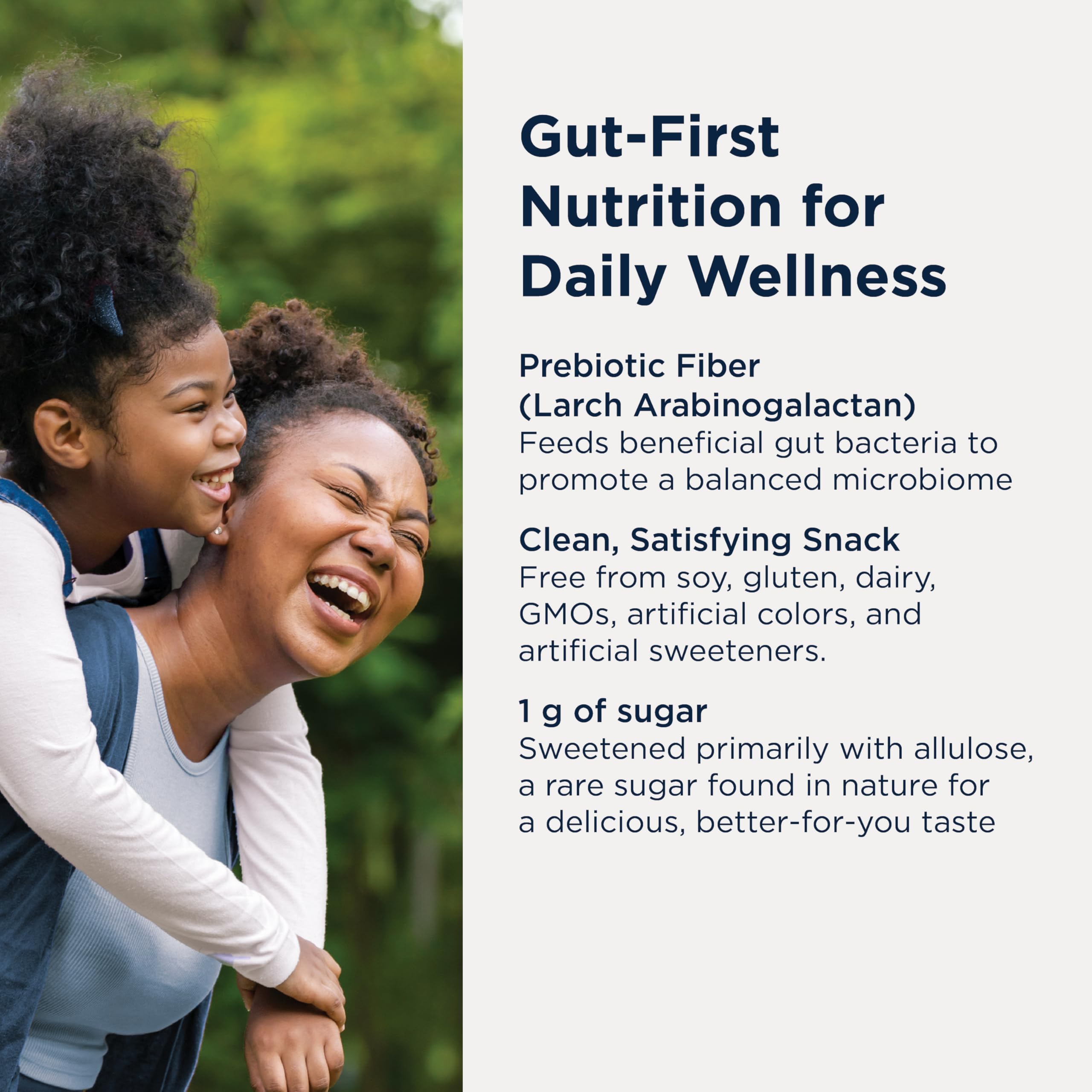 Designs for Health Cocommune Bars (12 Bars) | Prebiotic Fiber Bar with 8 g Fiber for Gut & Digestive Support – Sweetened with Allulose – Vegan, Dairy-Free, Gluten-Free, Non-GMO, 1 g Sugar - Image 4