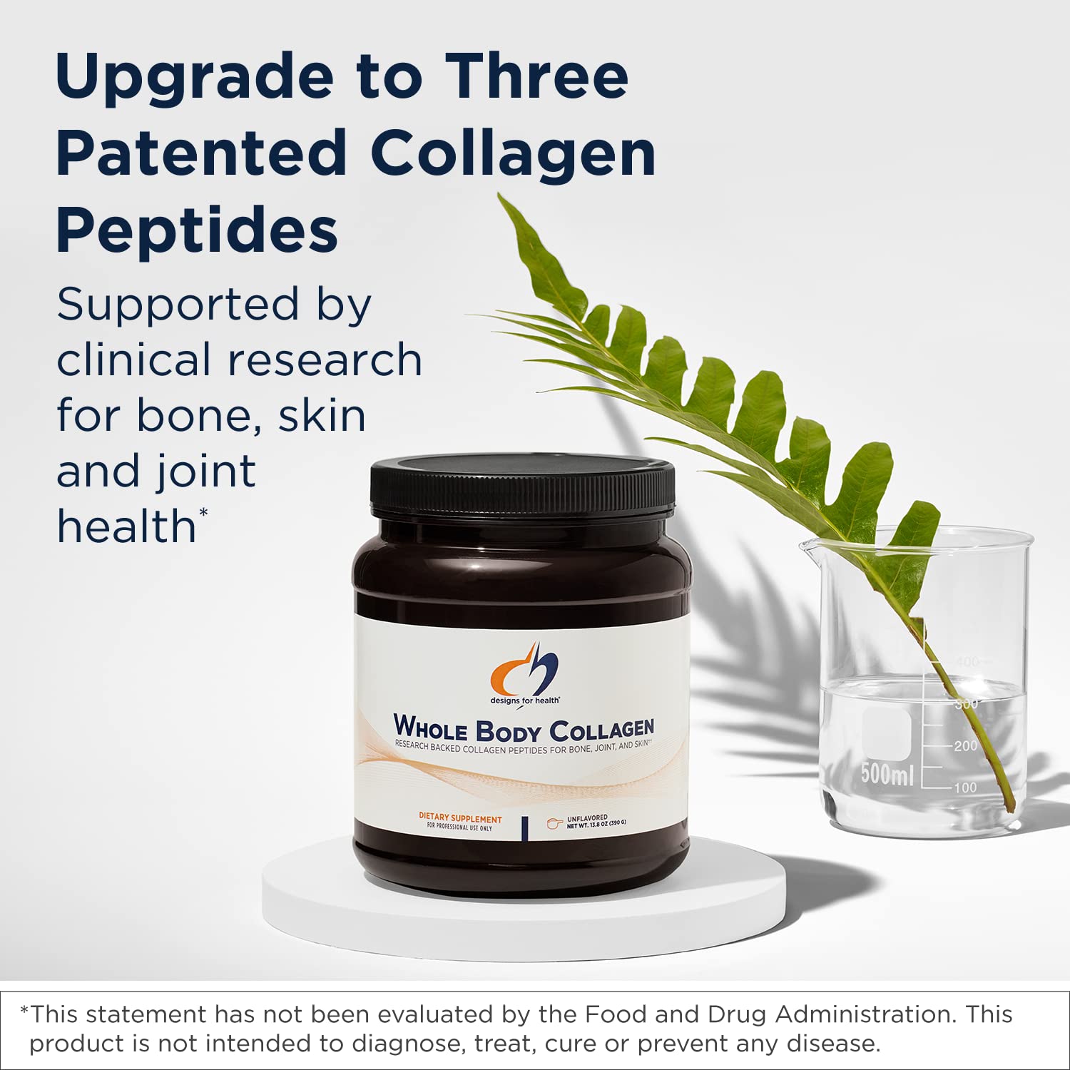 Designs for Health Collagen Powder & Women's Probiotic Bundle - ProbioMed Women (30 Capsules) Gut Health & Vaginal Support Probiotic with Whole Body Collagen (390g) Peptides for Bones, Joint & Skin - Image 5