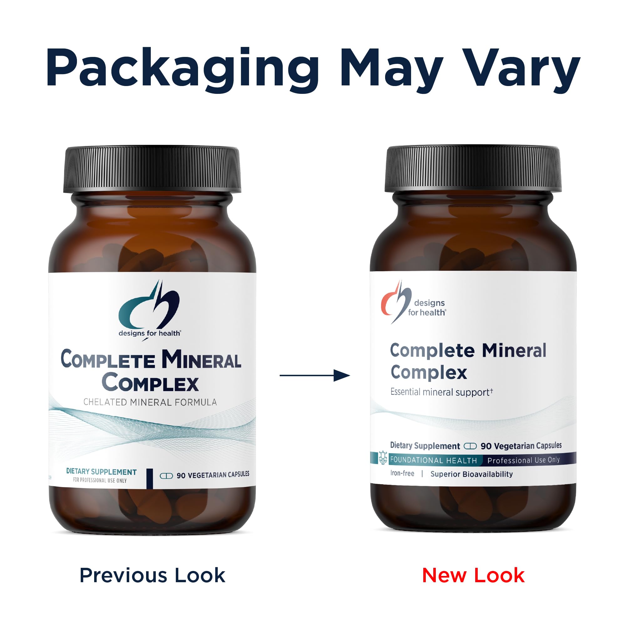 Designs for Health Complete Mineral Complex - Essential + Trace Minerals Supplement with Magnesium Malate, Chromium, Zinc + More - Iron-Free Multi Minerals Blend - Vegan + Gluten Free (90 Capsules) - Image 5