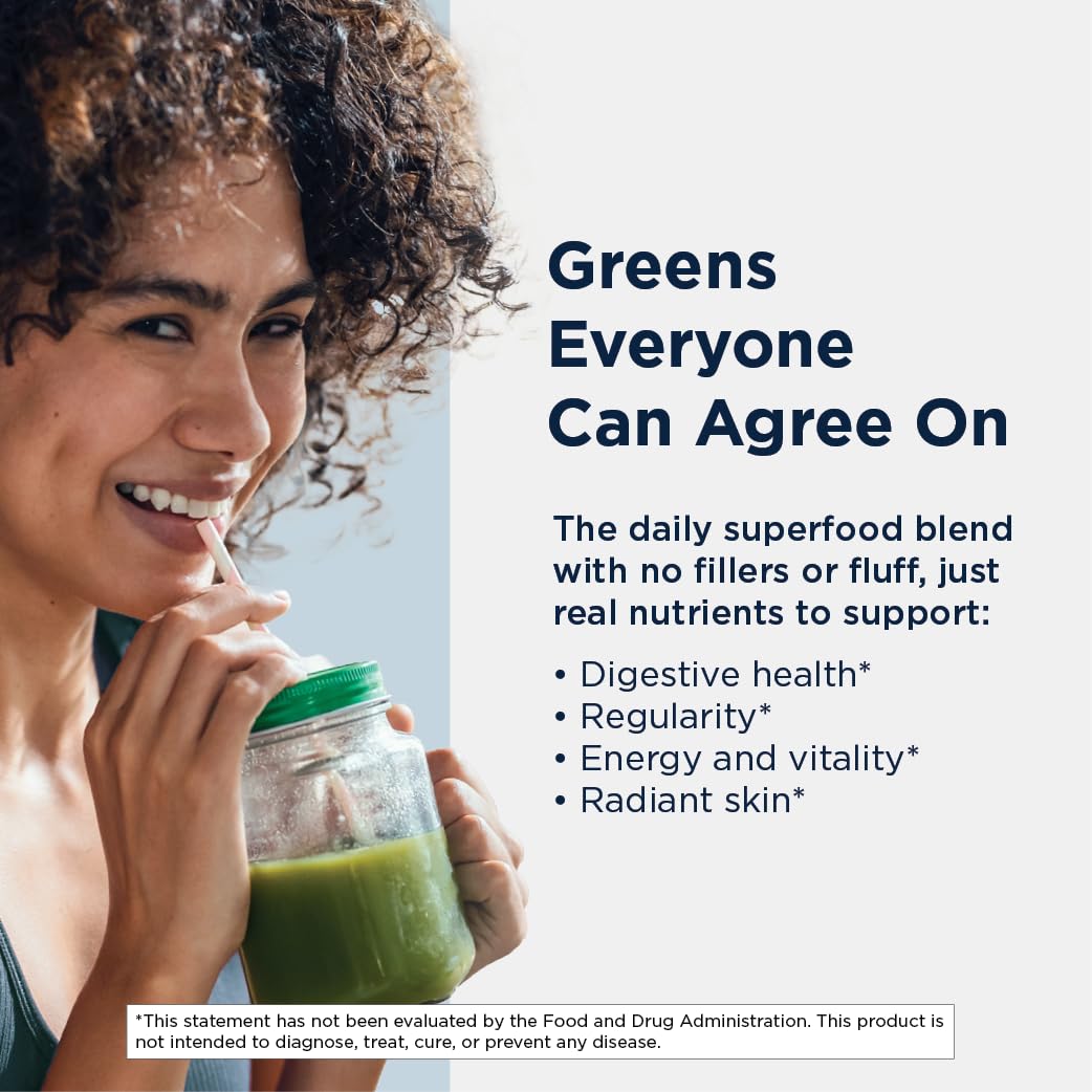 Designs for Health EssentiaGreens and Reds (Unflavored, 30 Servings), Vegan Superfood Powder with Spirulina, Kale, Apple & More, for Daily Nutrition and Digestive Health - Image 3