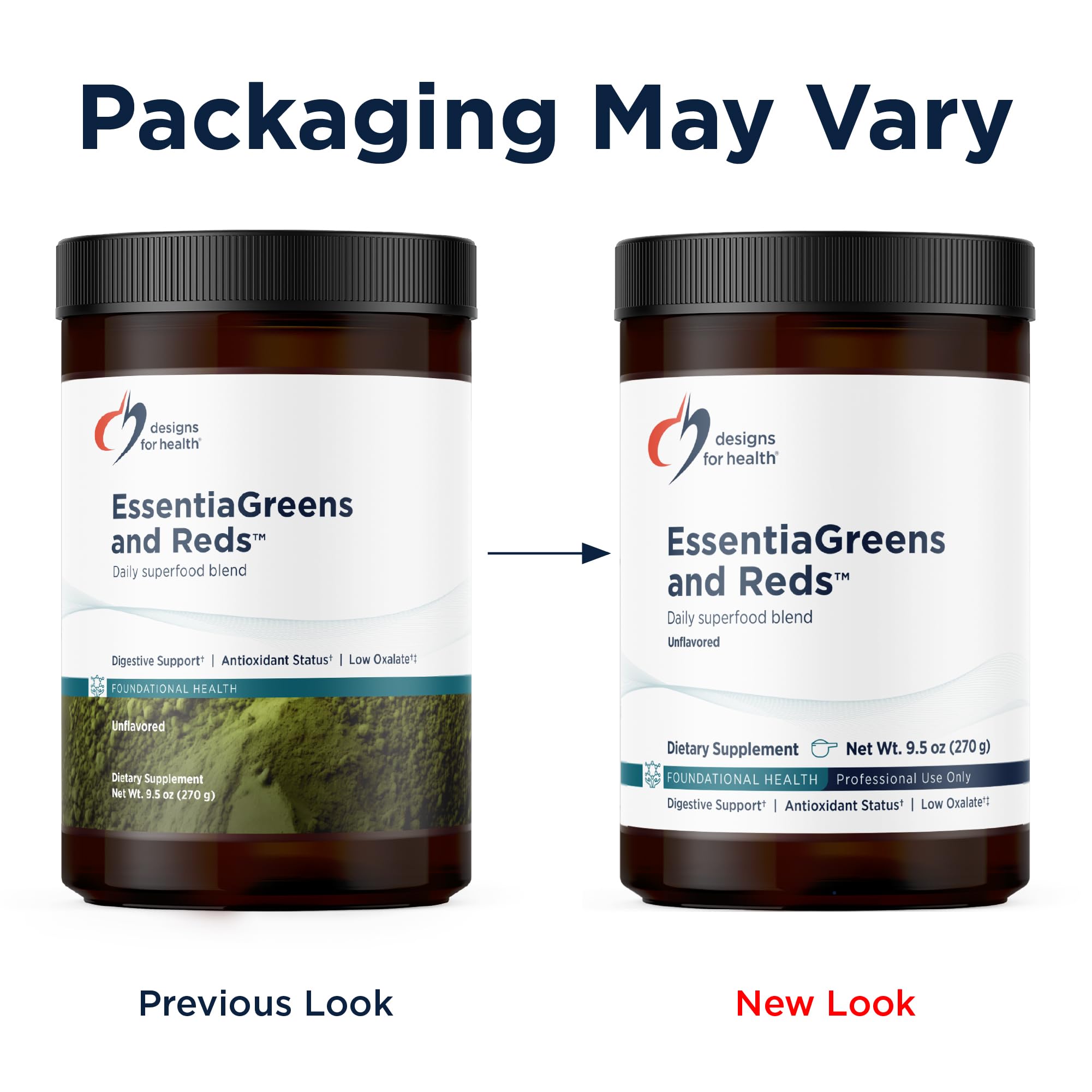 Designs for Health EssentiaGreens and Reds (Unflavored, 30 Servings), Vegan Superfood Powder with Spirulina, Kale, Apple & More, for Daily Nutrition and Digestive Health - Image 5