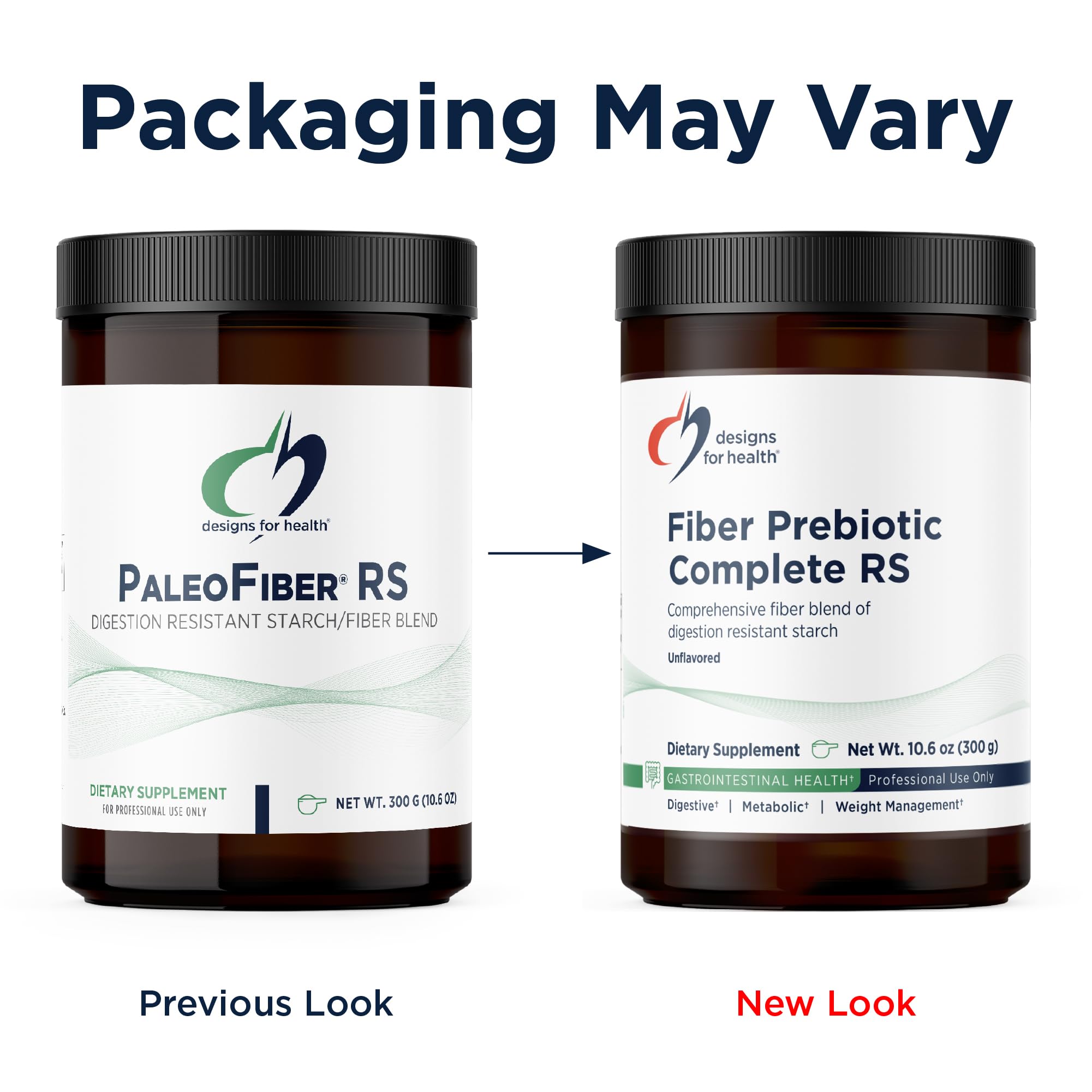 Designs for Health Fiber Prebiotic Complete RS - Fiber Supplement Powder with Resistant Starch - Organic Green Banana Flour + Organic Potato Starch Powder, Non-GMO + Unflavored (30 Servings / 300g) - Image 4