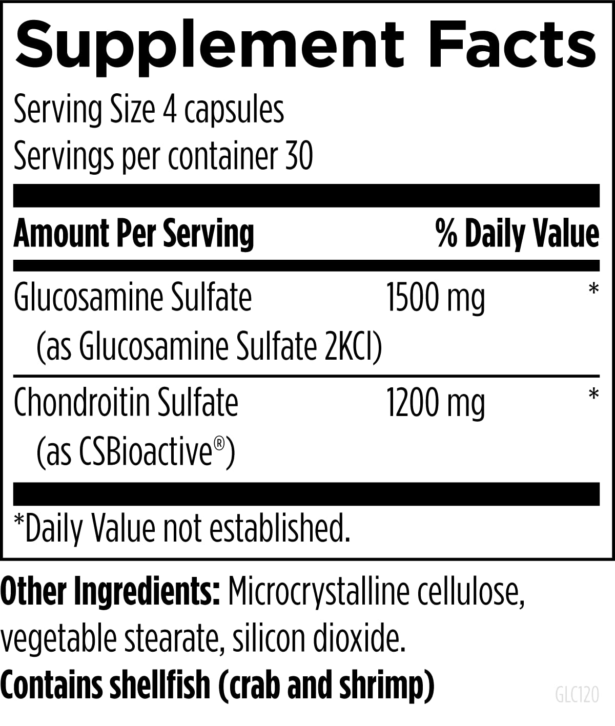 Designs for Health Glucosamine Chondroitin - Glucosamine Sulfate + Chondroitin Sulfate Supplement - Supports Healthy Joint Function (120 Capsules) - Image 3