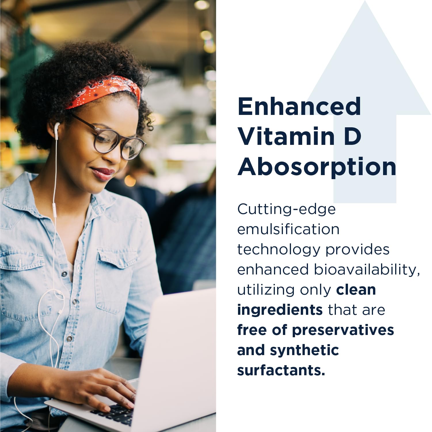 Designs for Health Hi-Po Emulsi Vitamin D Drops - Liquid Vitamin D 2000 IU, Highly Concentrated Vitamin D3 - Bone Health + Immune Support Supplement - 2000 IU Per Drop (1000 Servings / 1 Ounce) - Image 4