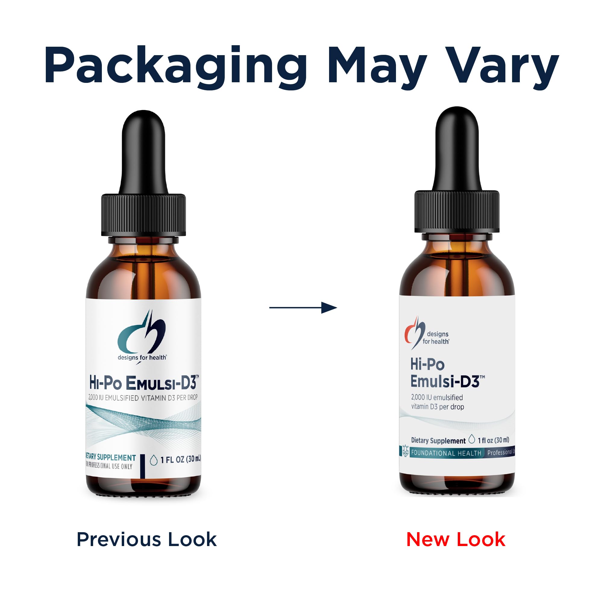 Designs for Health Hi-Po Emulsi Vitamin D Drops - Liquid Vitamin D 2000 IU, Highly Concentrated Vitamin D3 - Bone Health + Immune Support Supplement - 2000 IU Per Drop (1000 Servings / 1 Ounce) - Image 6