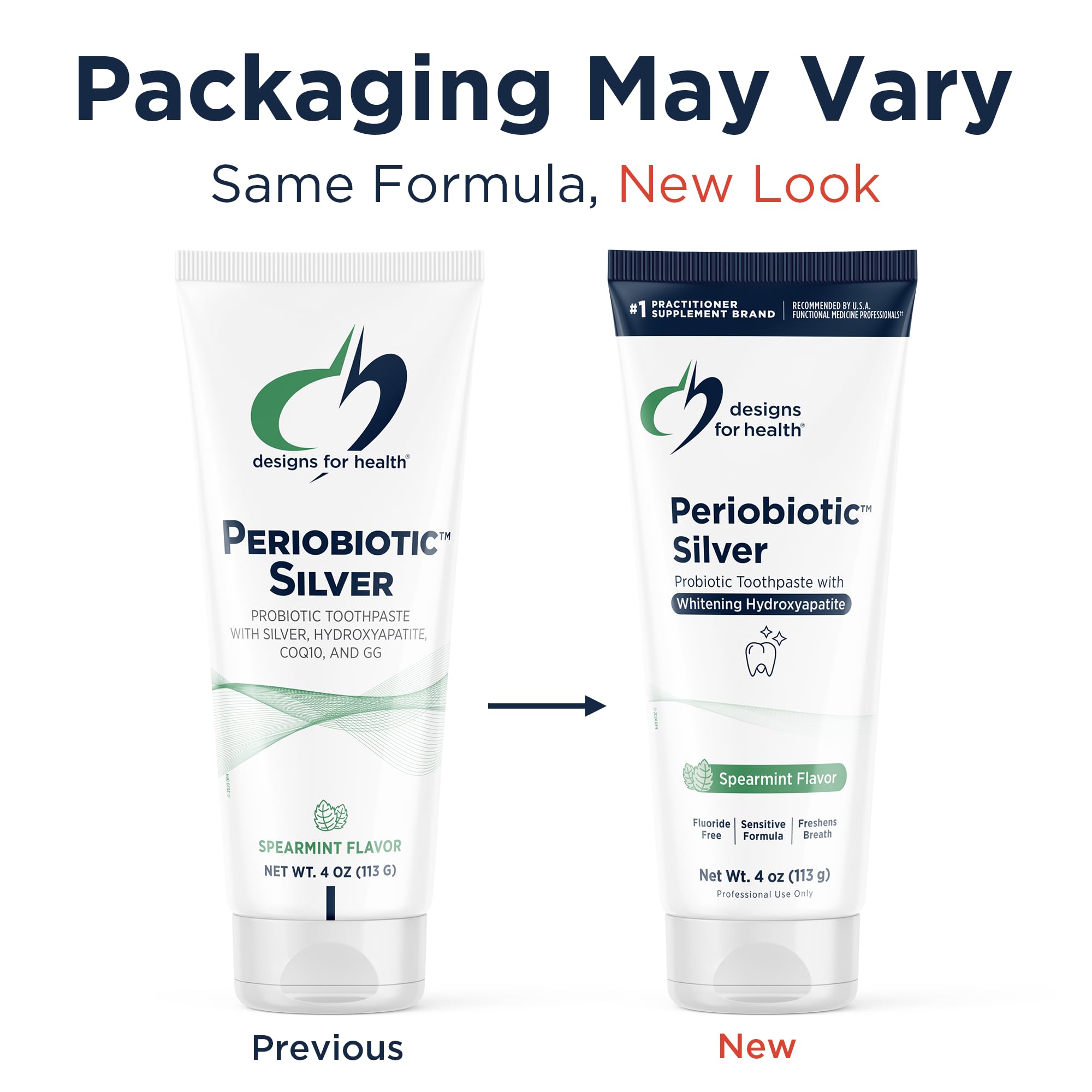 Designs for Health Hydroxyapatite Periobiotic Silver Toothpaste + Vitamin D Supreme Bundle - Fluoride Free with Oral Probiotics for Gum Health + D3 5000 IU w/Vitamin K for Bone, Heart, Immune Support - Image 6