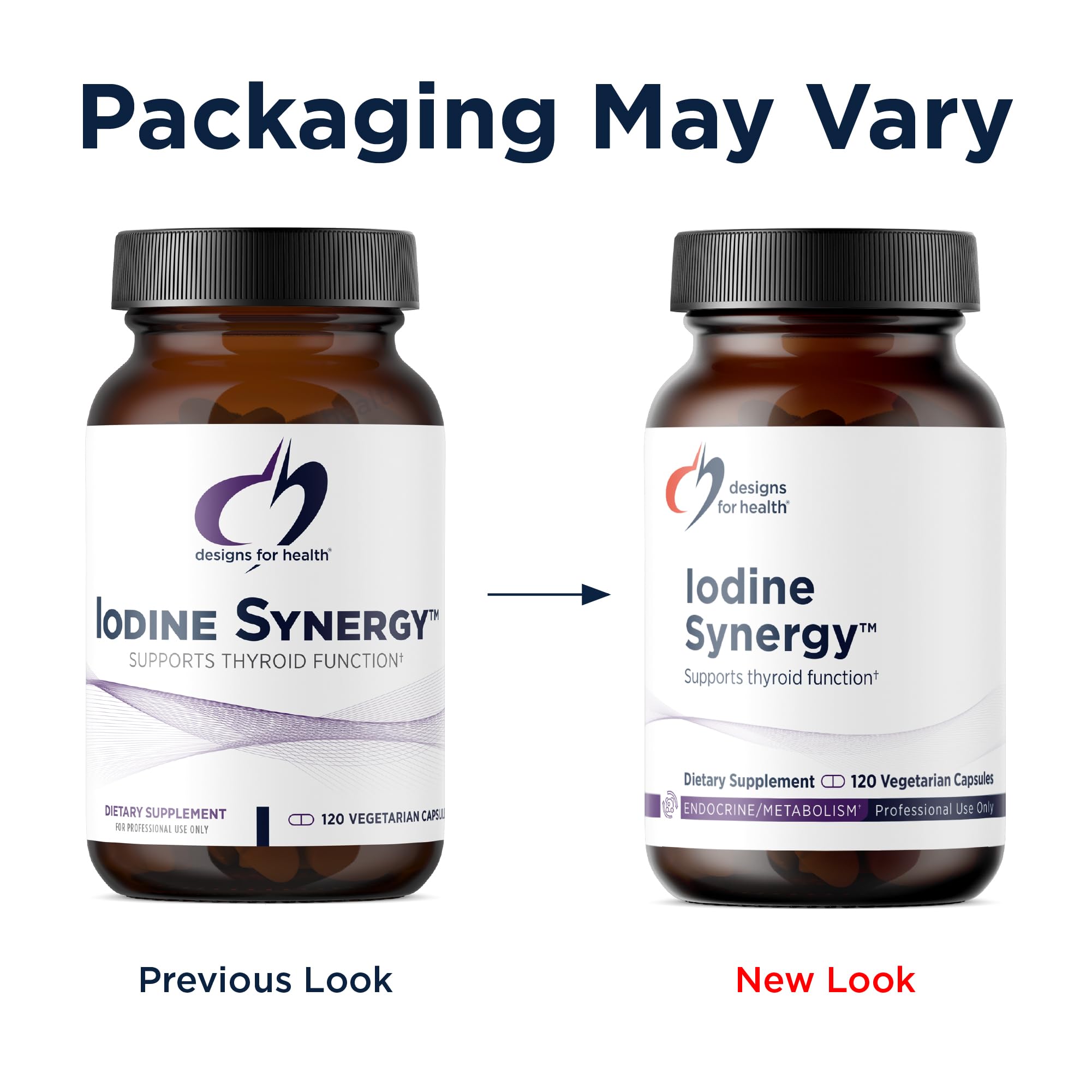 Designs for Health Iodine with Selenium - Iodine Synergy, 10mg Potassium Iodide + 40mcg Selenium (Selenomethionine) Supplement for Thyroid Support - Non-GMO + Gluten-Free (120 Capsules) - Image 3