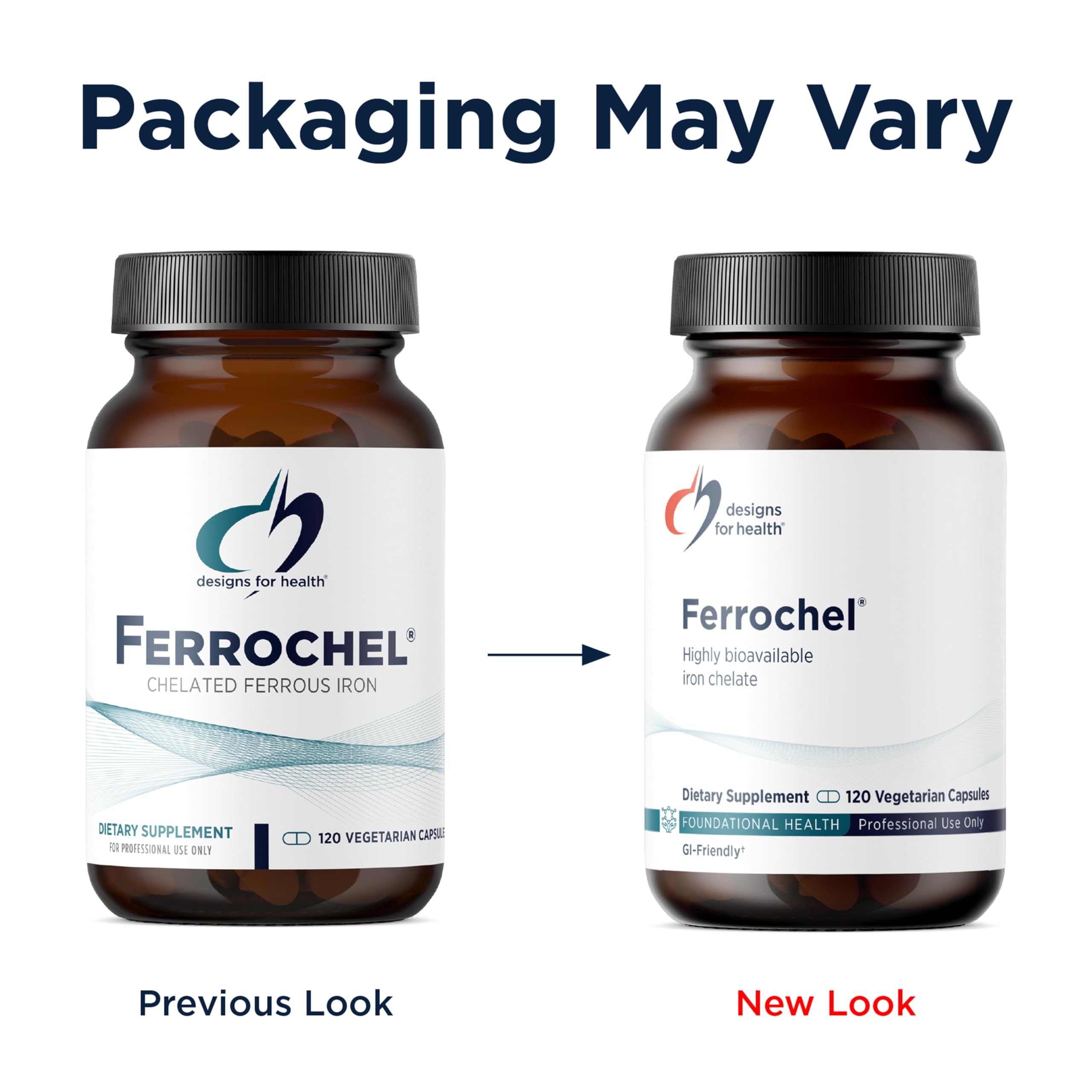 Designs for Health Iron – Vital for Energy Production, Immune & Brain Health, High Absorption Ferrochel Chelated Iron for Women & Men as Ferrous Bisglycinate Chelate – Pregnancy Safe (120 Vegan Caps) - Image 4