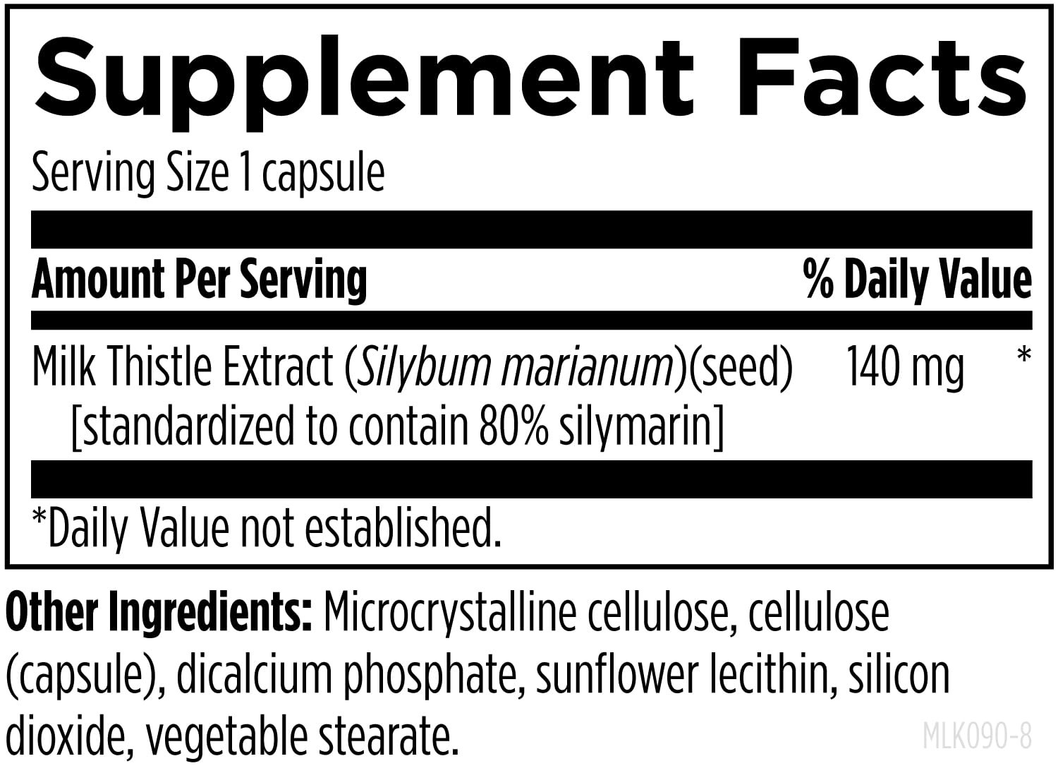 Designs for Health Milk Thistle Extract - Highly Standardized to 80% Silymarin from Milk Thistle Seed - Liver + Detox Support Supplement with Sunflower Lecithin to Improve Absorption (90 Capsules) - Image 3