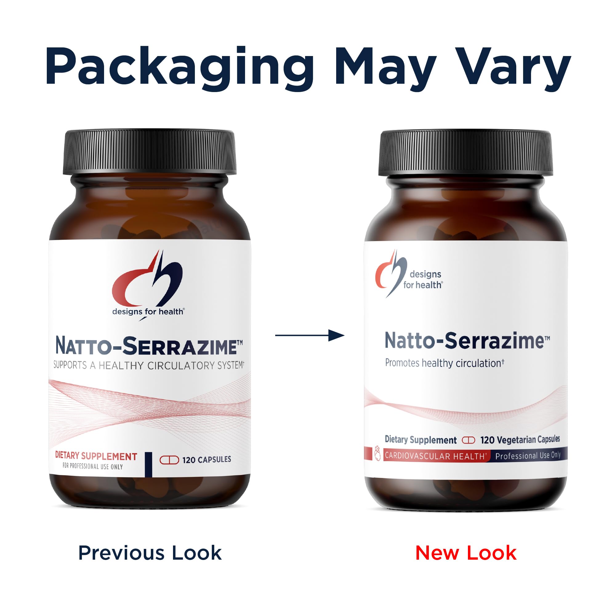 Designs for Health Nattokinase with Serrapeptidase - Natto-Serrazime + Proteolytic Enzymes - Designed to Support a Healthy Circulatory System + Immune Health - Non-GMO Supplement (120 Capsules) - Image 4