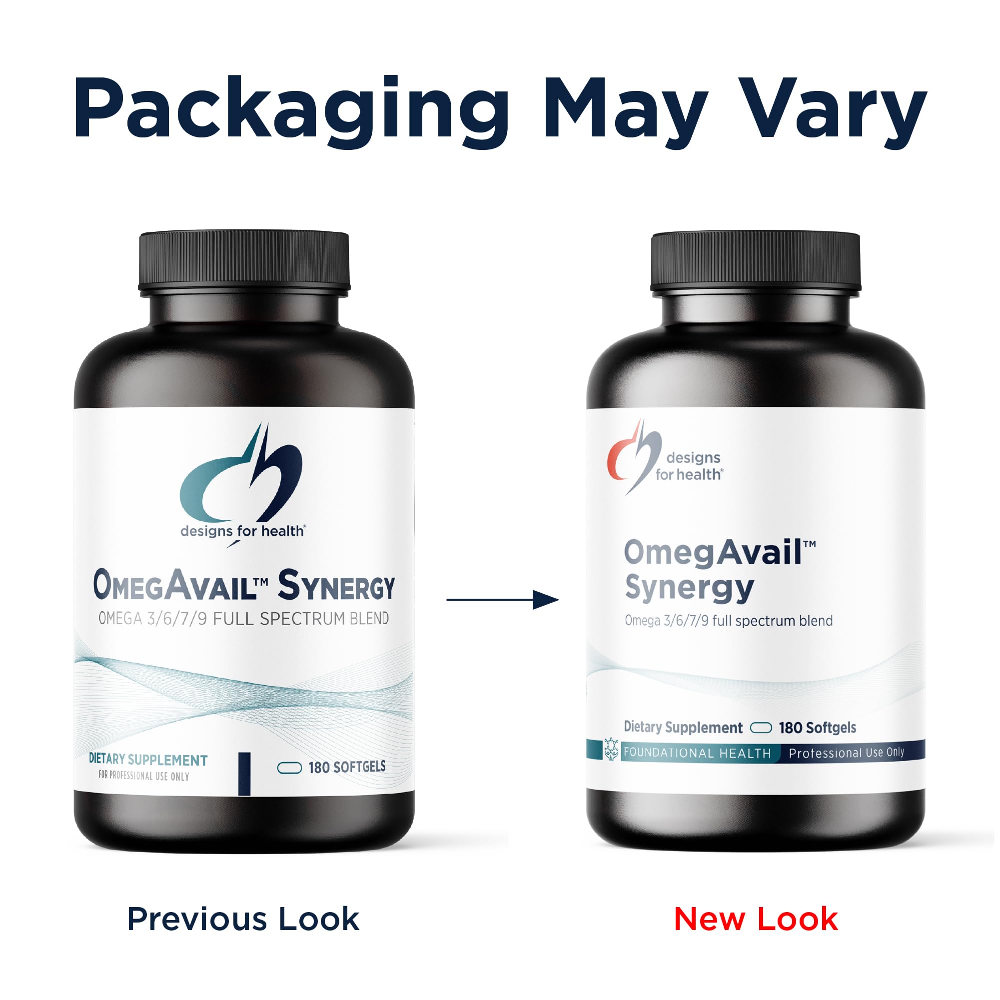 Designs for Health OmegAvail Synergy - Omega Complex for Adults - Omega 3-6-7-9 Fatty Acids from Borage and Macadamia Oil + Triglyceride (TG) Fish Oil with DHA & EPA (180 Softgels) - Image 3