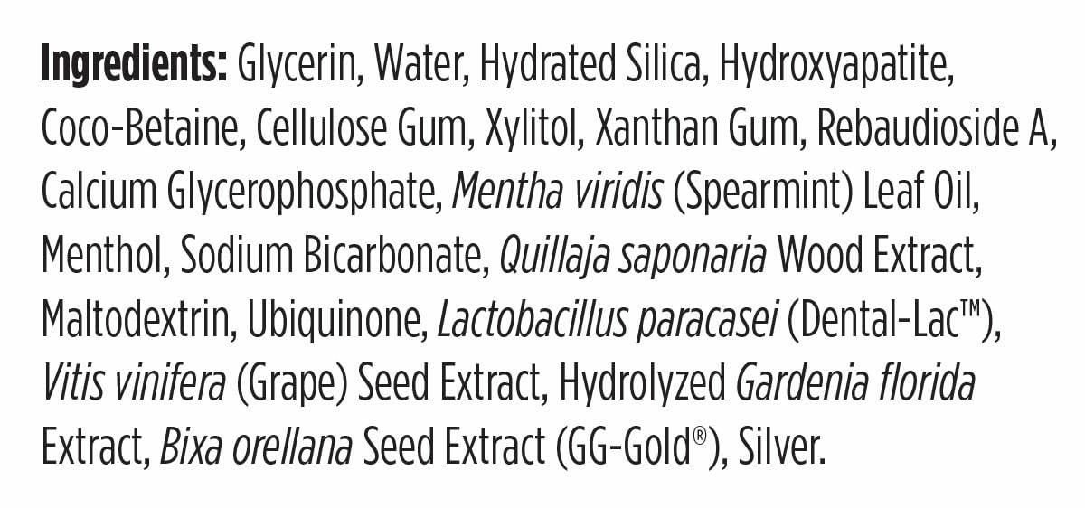 Designs for Health Periobiotic Silver Hydroxyapatite Toothpaste - Fluoride Free Toothpaste with Oral Probiotics with Whitening Hydroxyapatite - Supports Gum Health & Remineralization (4oz Mint) - Image 5
