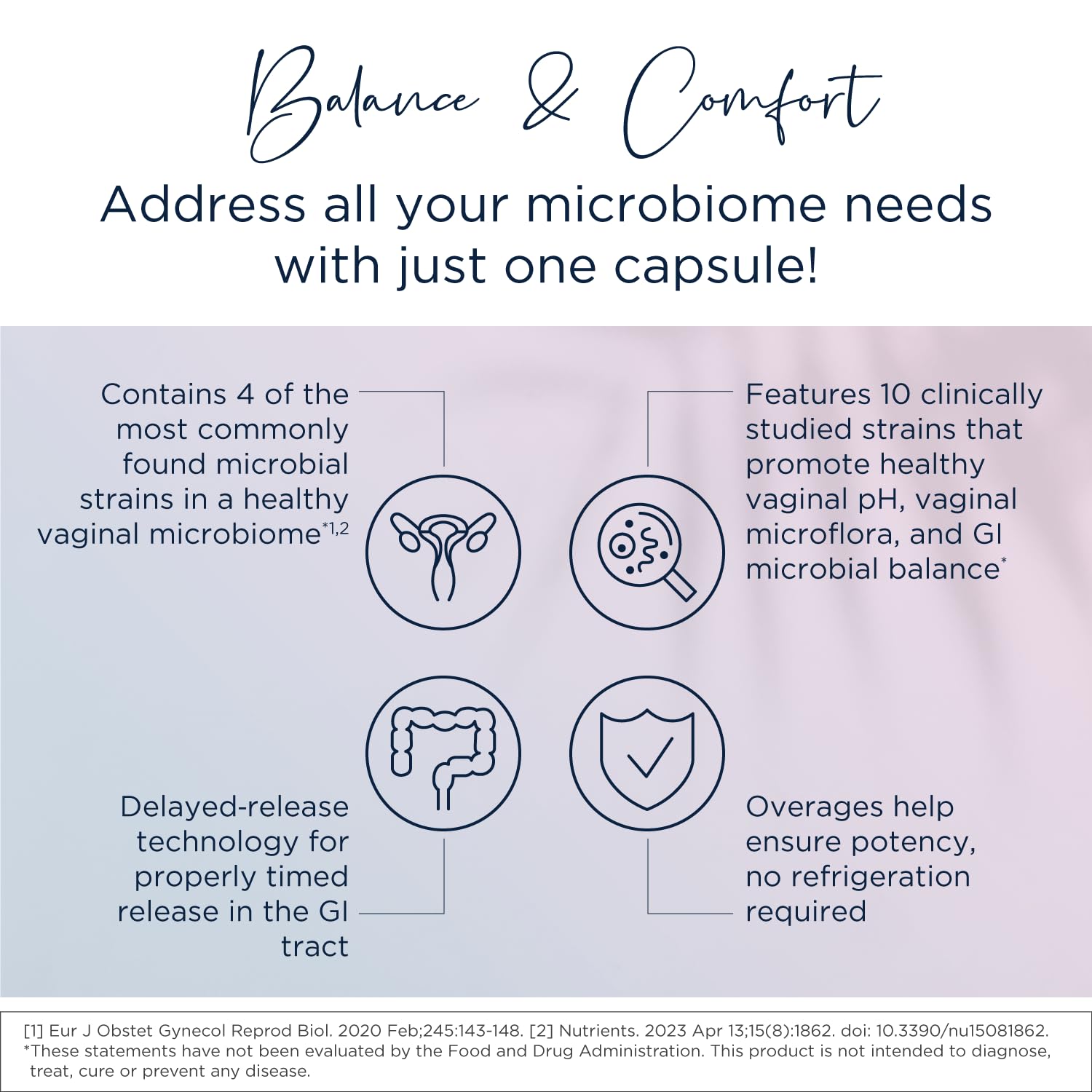 Designs for Health Collagen Powder & Women's Probiotic Bundle - ProbioMed Women (30 Capsules) Gut Health & Vaginal Support Probiotic with Whole Body Collagen (390g) Peptides for Bones, Joint & Skin - Image 3