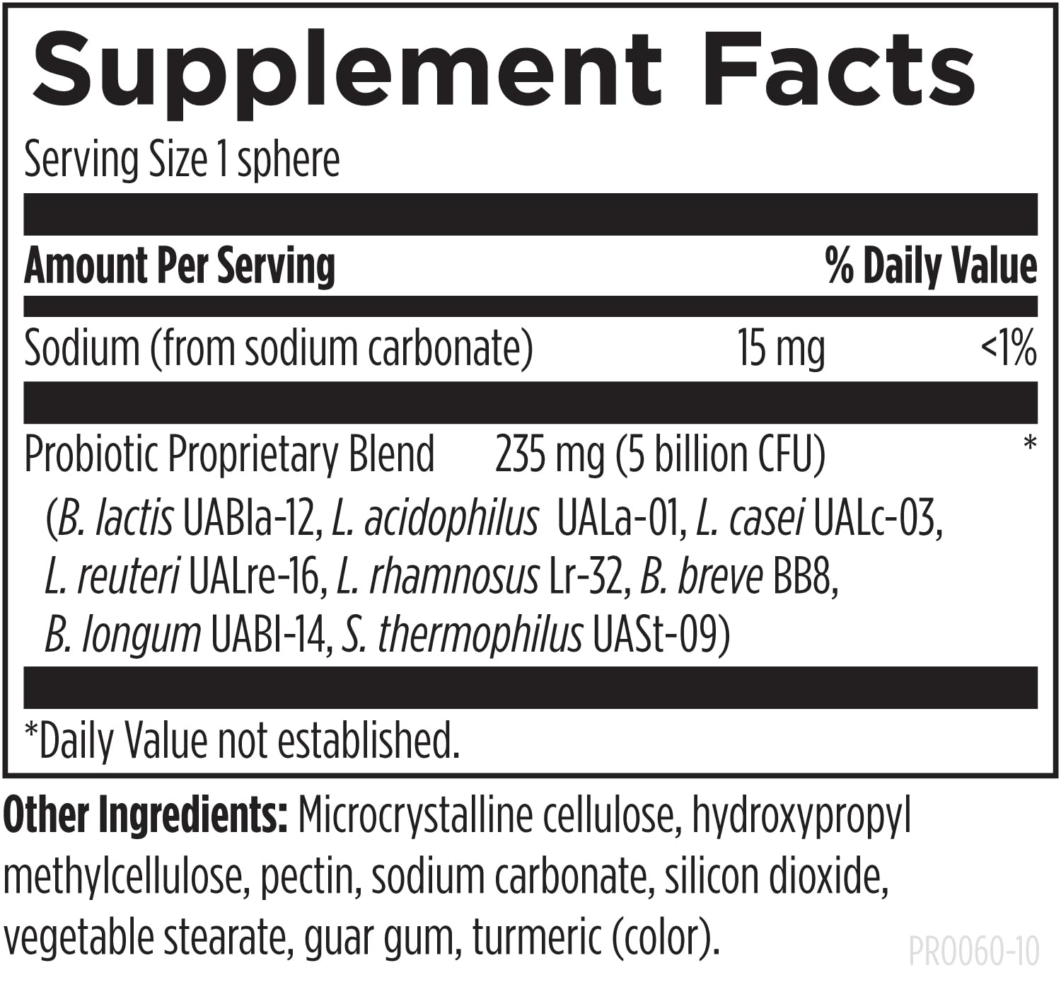 Designs for Health Probiotic Synergy Spheres - Patented Controlled Release Probiotic Spheres - Supplement for Adults with Bifidobacterium Longum + L Acidophilus (60 Spheres) - Image 5
