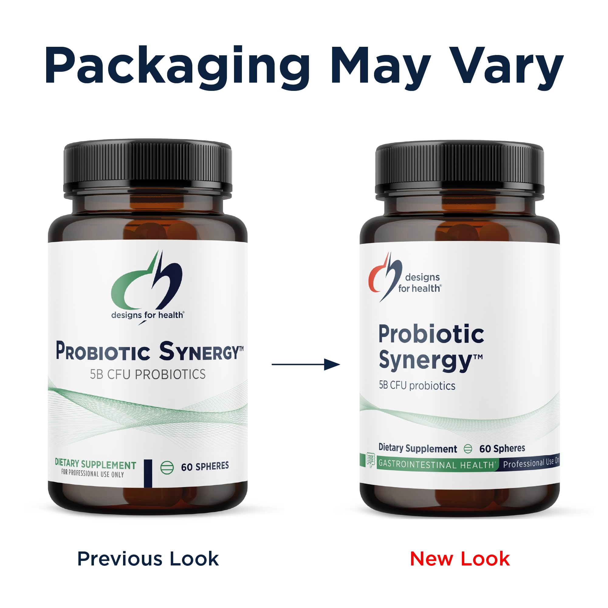 Designs for Health Probiotic Synergy Spheres - Patented Controlled Release Probiotic Spheres - Supplement for Adults with Bifidobacterium Longum + L Acidophilus (60 Spheres) - Image 6
