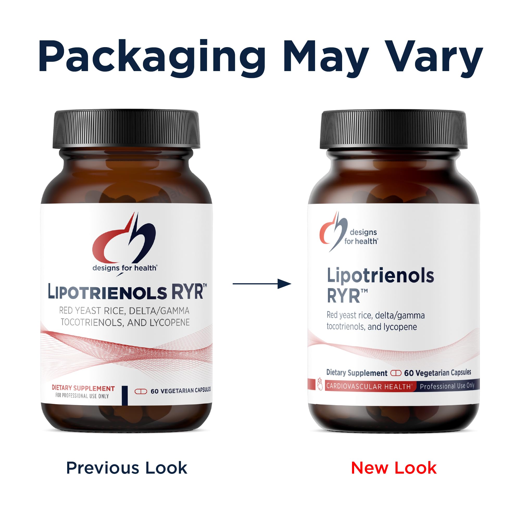 Designs for Health Red Yeast Rice with Tocotrienols + Lycopene - Lipotrienols RYR, 1200mg RYR to Support Cardiovascular Health + Maintenance of Lipid Levels in Normal Range - Vegan (60 Capsules) - Image 4