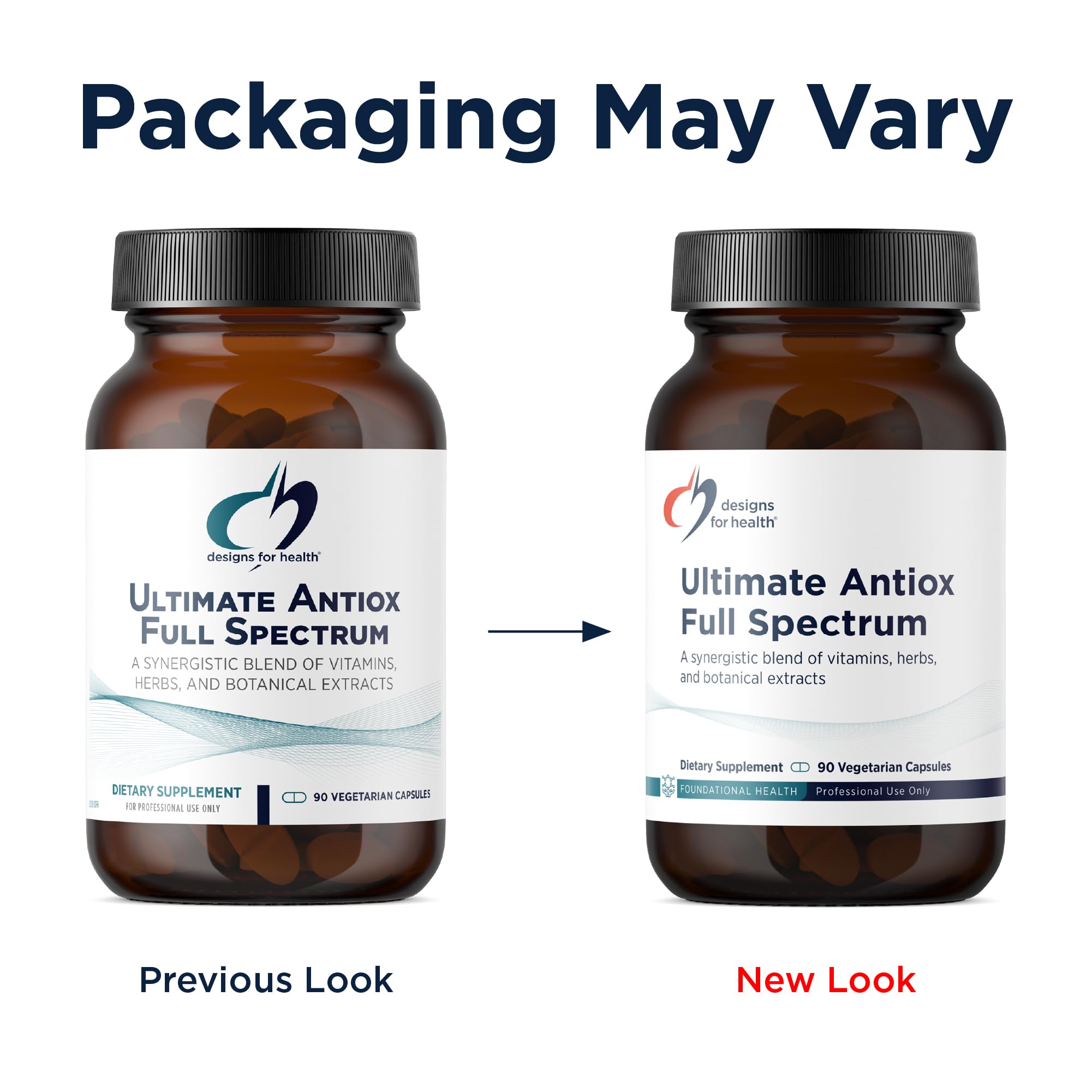 Designs for Health Ultimate Antiox Full Spectrum - Antioxidant Supplement with Resveratrol, Acerola, Lutein, Curcumin C3, Quercetin + More (90 Capsules) - Image 4