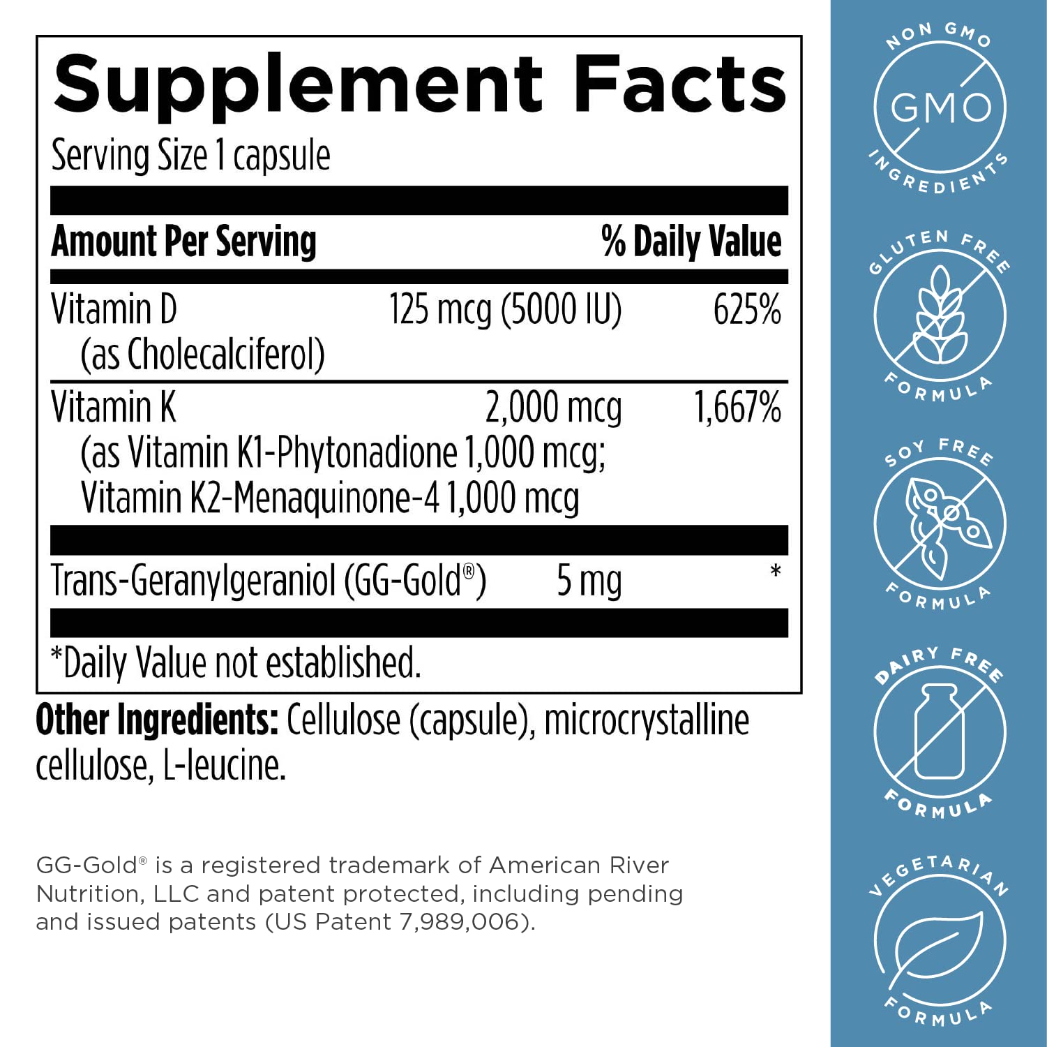 Designs for Health Vitamin D Supreme + Digestzymes Digestive Enzymes Bundle - Vitamin D3 5000 IU with 2000mcg Vitamin + Digestion Support Enzymes with Betaine HCl - 2 Products - Image 6