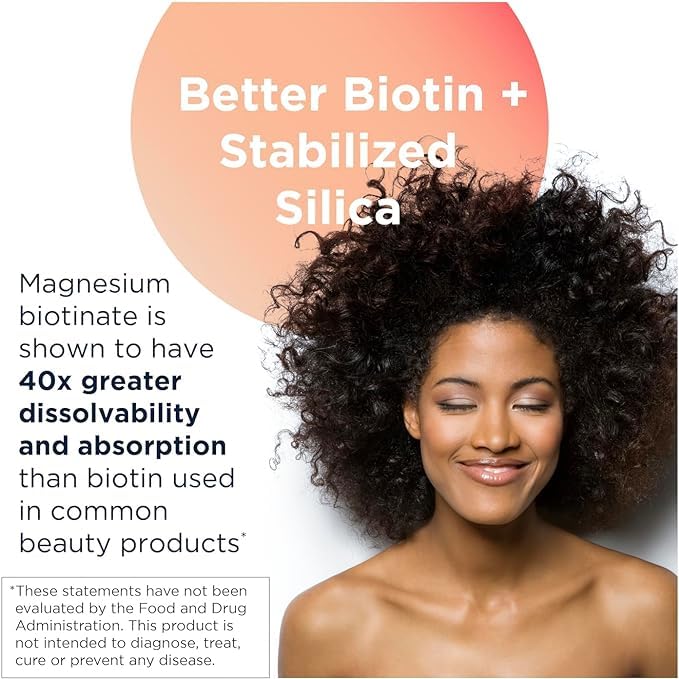 Designs for Health Whole Beauty Collagen - Collagen Peptides, Silica & Biotin Powder to Support Hair Skin and Nails - Support Hair Strength & Fullness (30 Servings) - Image 4