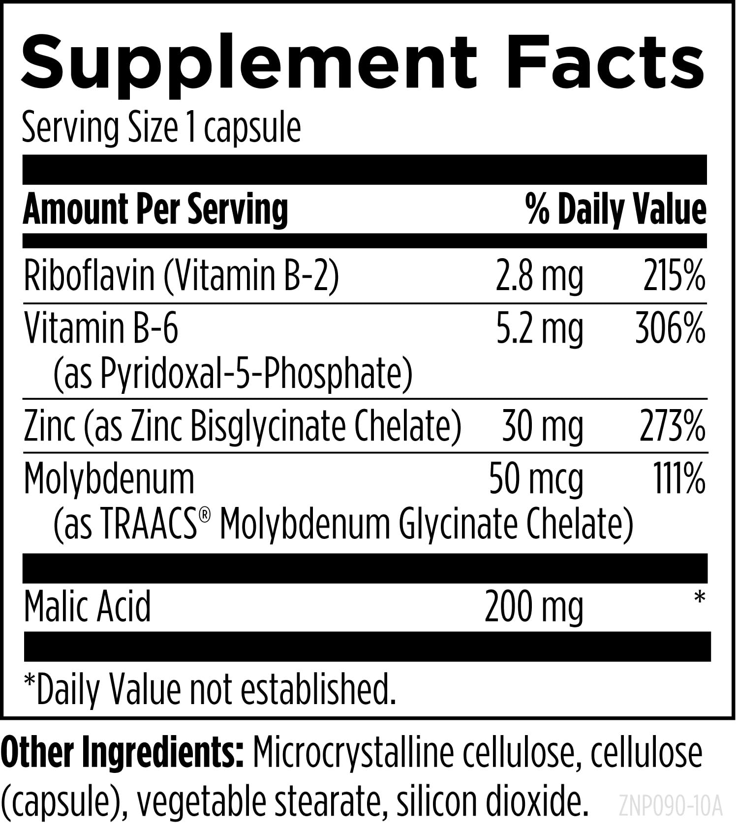 Designs for Health Zinc Supreme - 30mg Zinc Bisglycinate Chelate Supplement with Cofactors Taurine, Vitamin B6, B2 + Molybdenum - Immune Support Supplement - Vegan + Non-GMO (90 Capsules) - Image 4